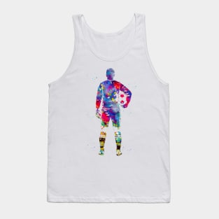 Soccer Player Goalkeeper Tank Top